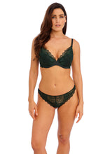 Load image into Gallery viewer, Wacoal WE135007BTG Lace Perfection Tanga Botanical Green
