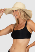 Load image into Gallery viewer, Raffia Sun Hat