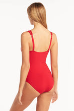 Load image into Gallery viewer, Sea Level SL1039ECO Essentials Spliced One Piece Red
