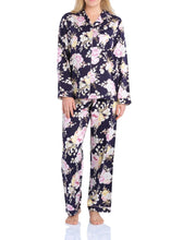 Load image into Gallery viewer, Magnolia Lounge Twilight Floral Cotton Viscose PJ
