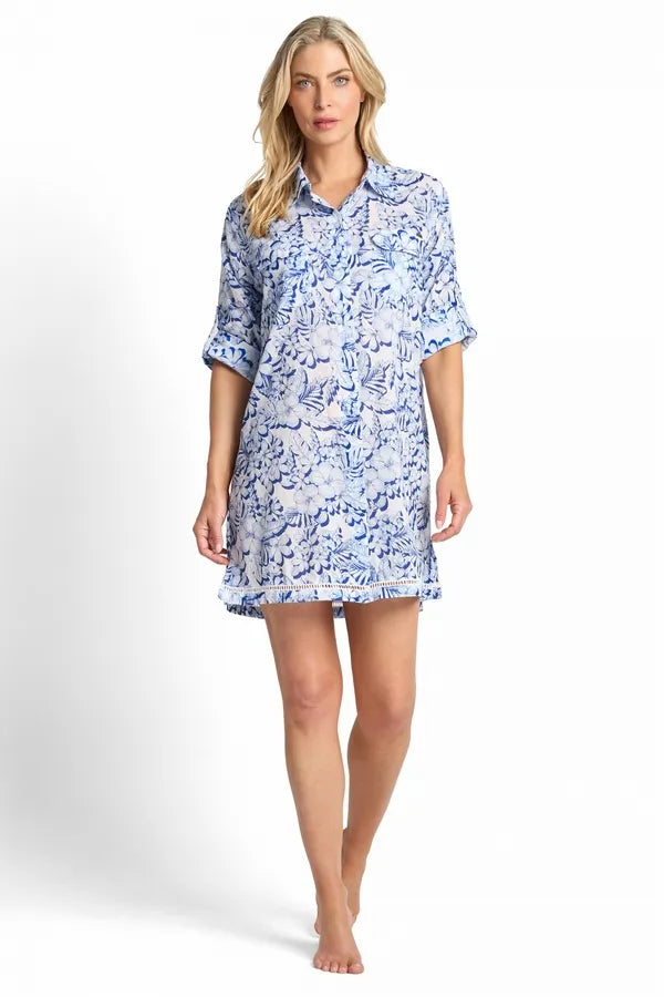 Jantzen Anchor Ladder Button Shirt