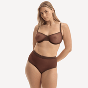 High Waist Brief Mesh