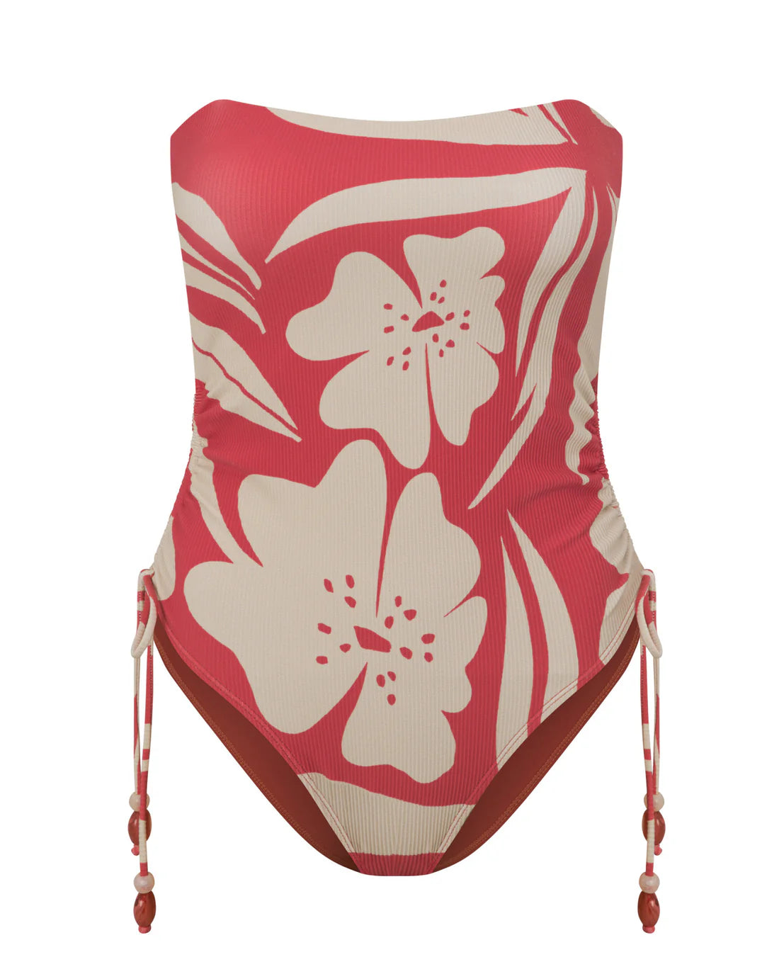 Solana Ruched side tie one piece