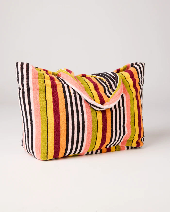 Casablanca Stripe  Oversized Beach Bag