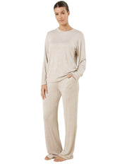 Brianna Lounge Pj Set Oat