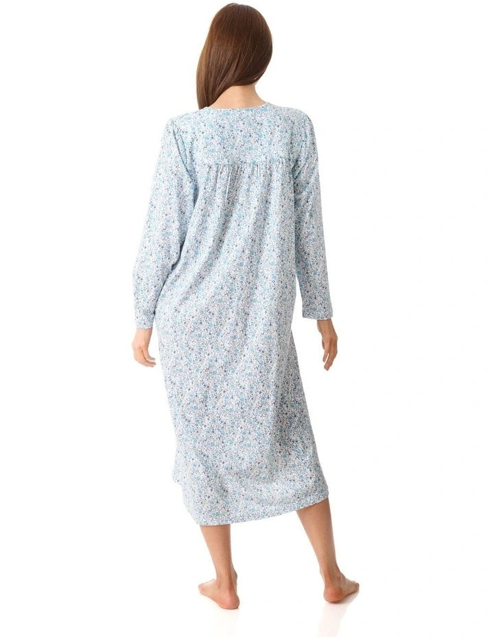 Windsor Mid Length Floral Nightie