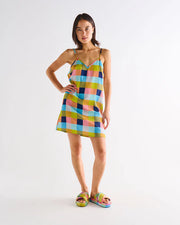 Florida Tartan Eco Satin Cami Nightie