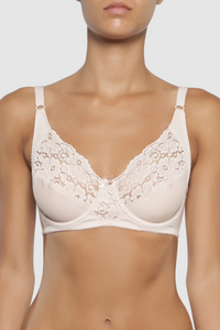Caprice 75025 Cotton Bra Biscuit