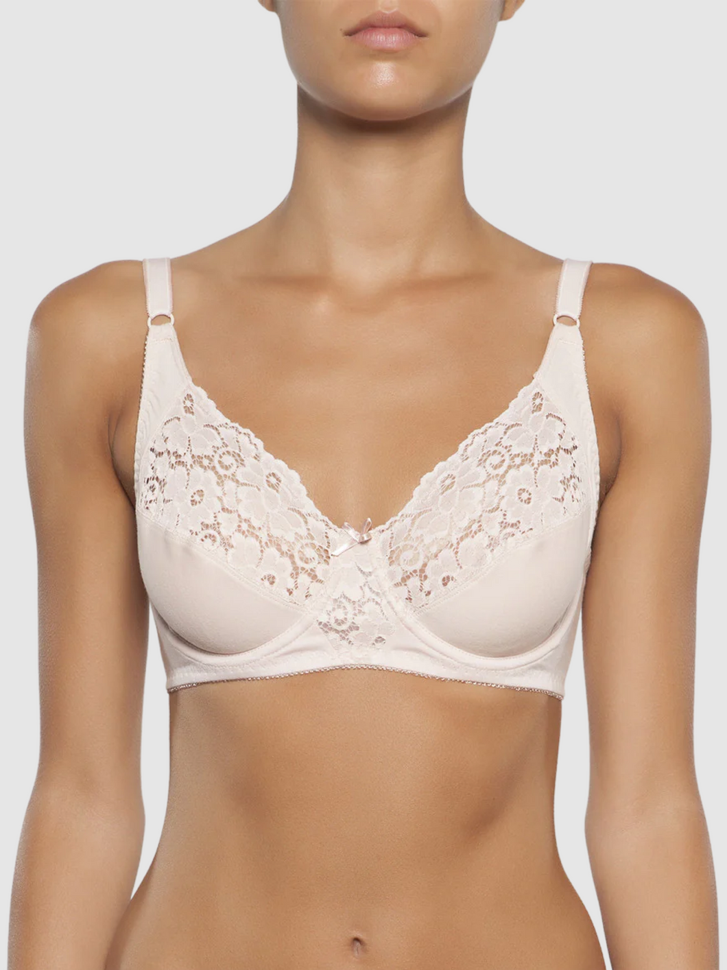 Caprice 75025 Cotton Bra Biscuit
