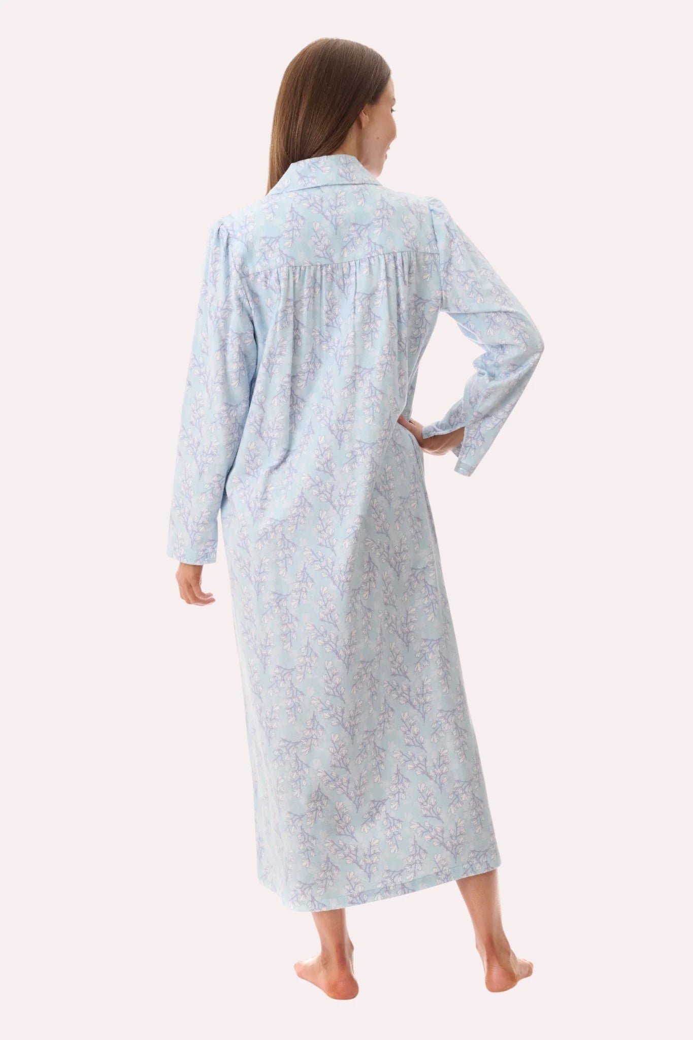 Jamie Long Collared Nightie