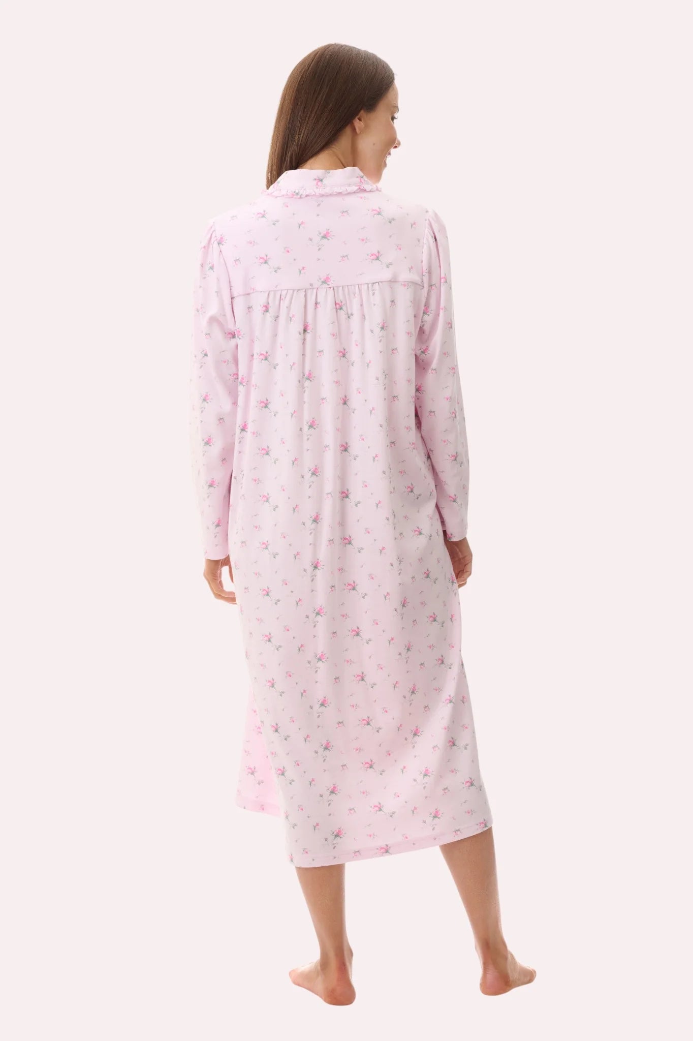 Yana Mid Collared Nightie