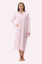 Yana Mid Collared Nightie