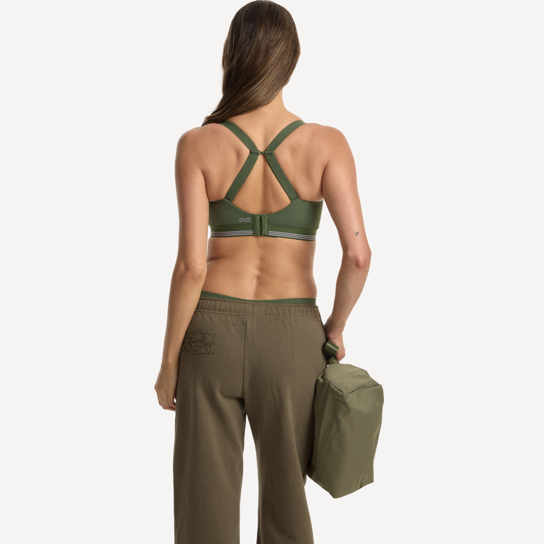 Sporty Support Wire Free Bralette