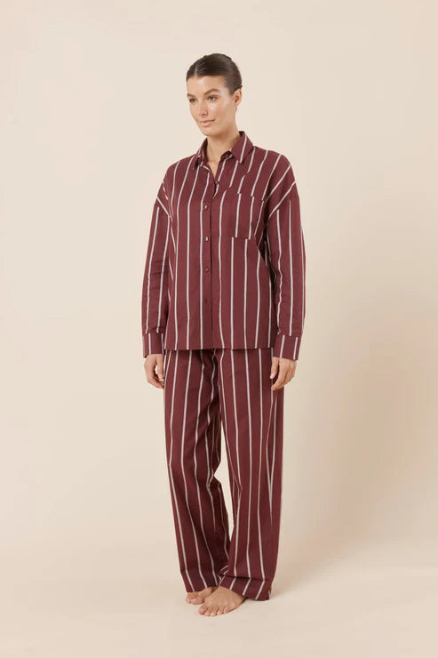 Chloe Cotton Stripe PJ set