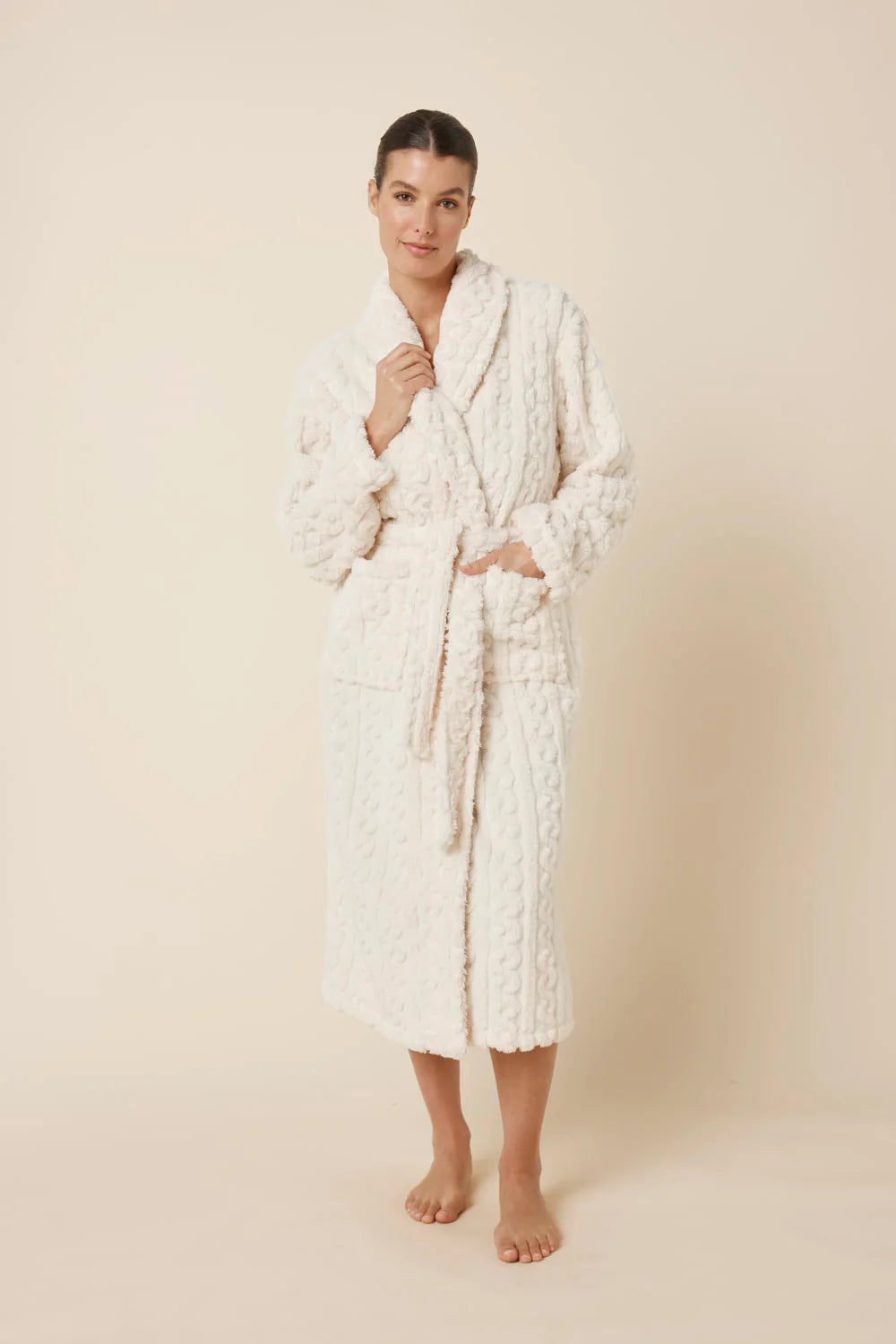 Gabriella Plush Long Robe
