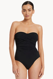 Jetset D/DD Twist Front Bandeau One Piece