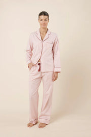 Octavia Cotton Stripe PJ Set