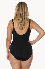 Load image into Gallery viewer, Poolproof PO60811DDE Wave Spliced One Piece Navy
