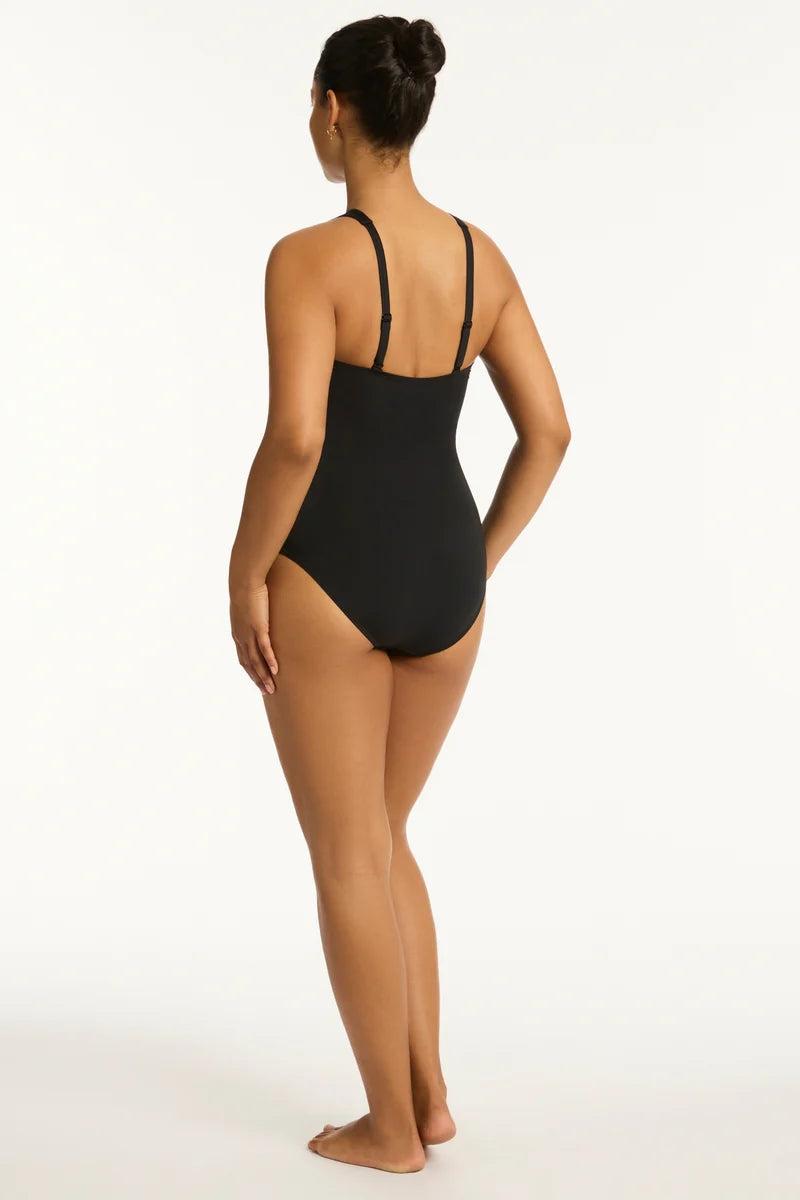Essentials High Neck Multifit One Piece