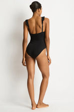Load image into Gallery viewer, Sea Level SL1040ECO Essentials Frill One Piece Black
