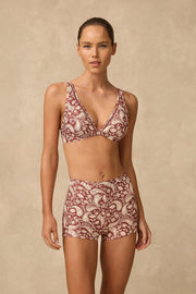 Luna D/DD Longline Tri Bikini Top