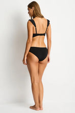 Load image into Gallery viewer, Sea Level SL3136ECO Frill Bra Top Black
