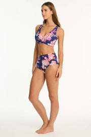 High Waist Gathered Pant