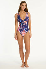 Load image into Gallery viewer, Sea Level SL1039IC Indochine Spliced One Piece - French Navy
