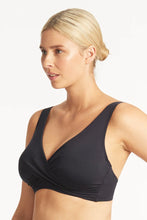 Load image into Gallery viewer, Sea Level SL3324ECO Essentials &#39;G&#39; Cup Cross Front Bra Black
