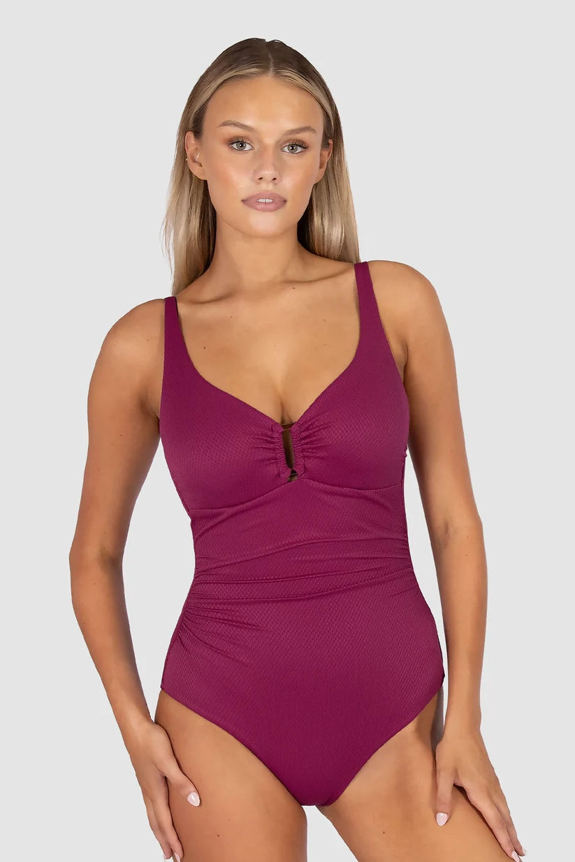 Rococco D/E Ring Front One Piece