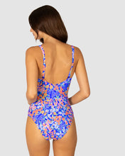 Load image into Gallery viewer, Baku M853BTZ Biarritz Wrap  D/E Cup One Piece - Sapphire
