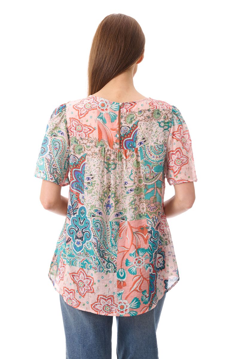 Zara Flounce Sleeve Top