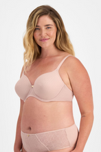 Load image into Gallery viewer, Lift and Shape T-Shirt Mesh Bra Nude
