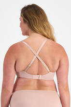 Load image into Gallery viewer, Lift and Shape T-Shirt Mesh Bra Nude
