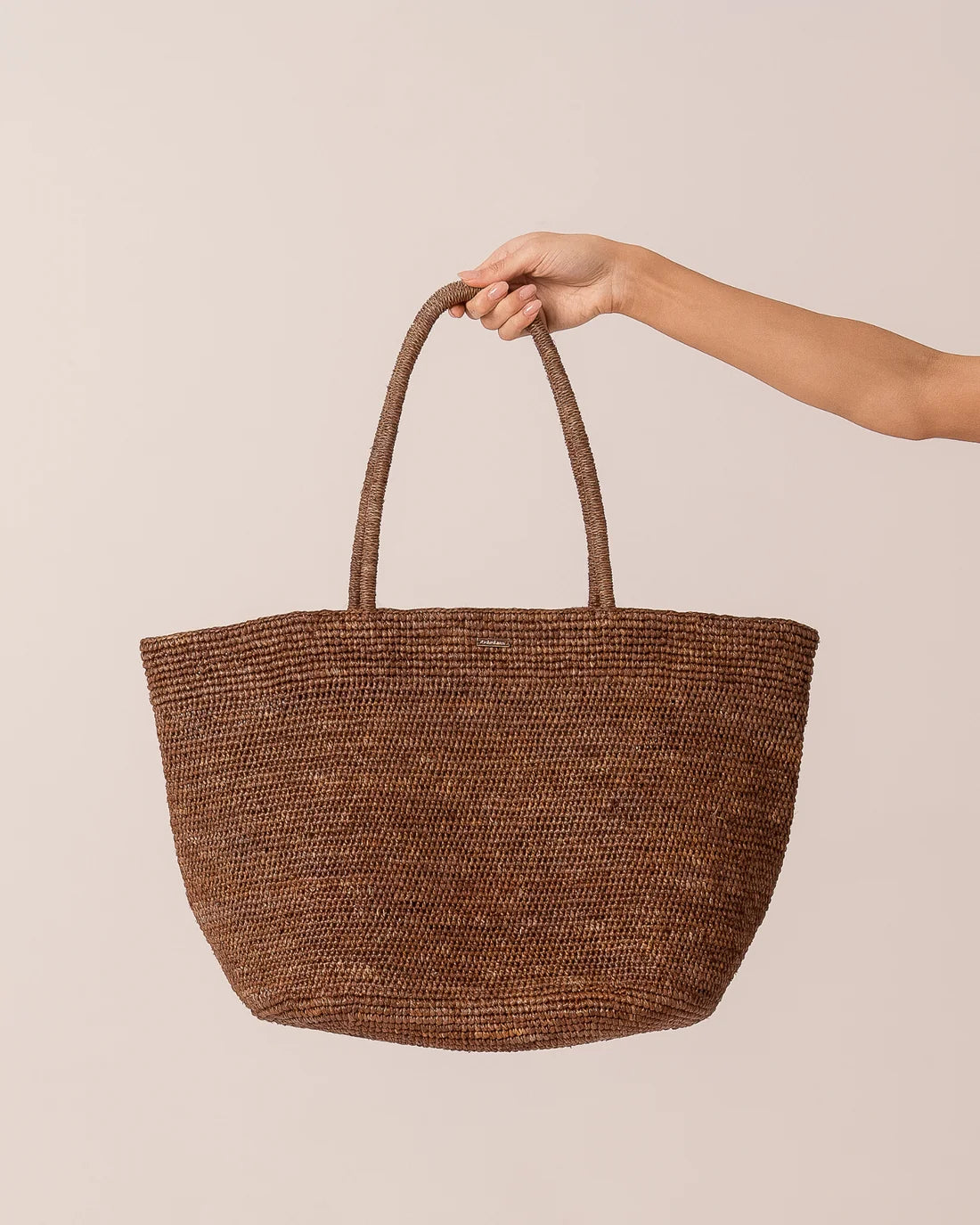 Maxi Raffia Tote