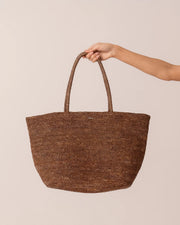Maxi Raffia Tote