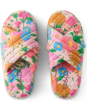 Follow The Sun Quilted Slippers