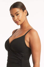 Load image into Gallery viewer, Sea Level Essentials Cross Front DD/E Singlet Top
