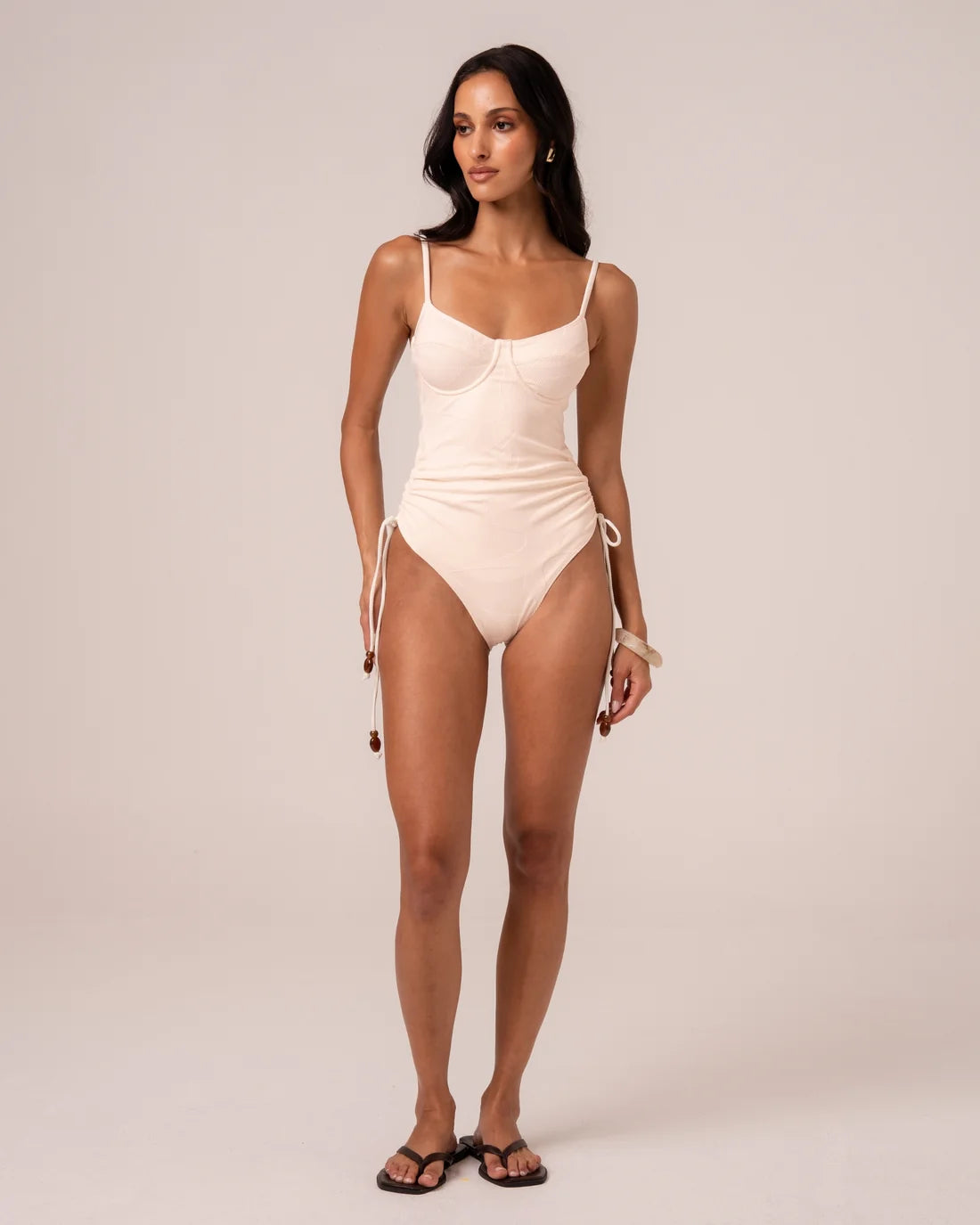 Thin Strap Underwire One Piece Honeymoon