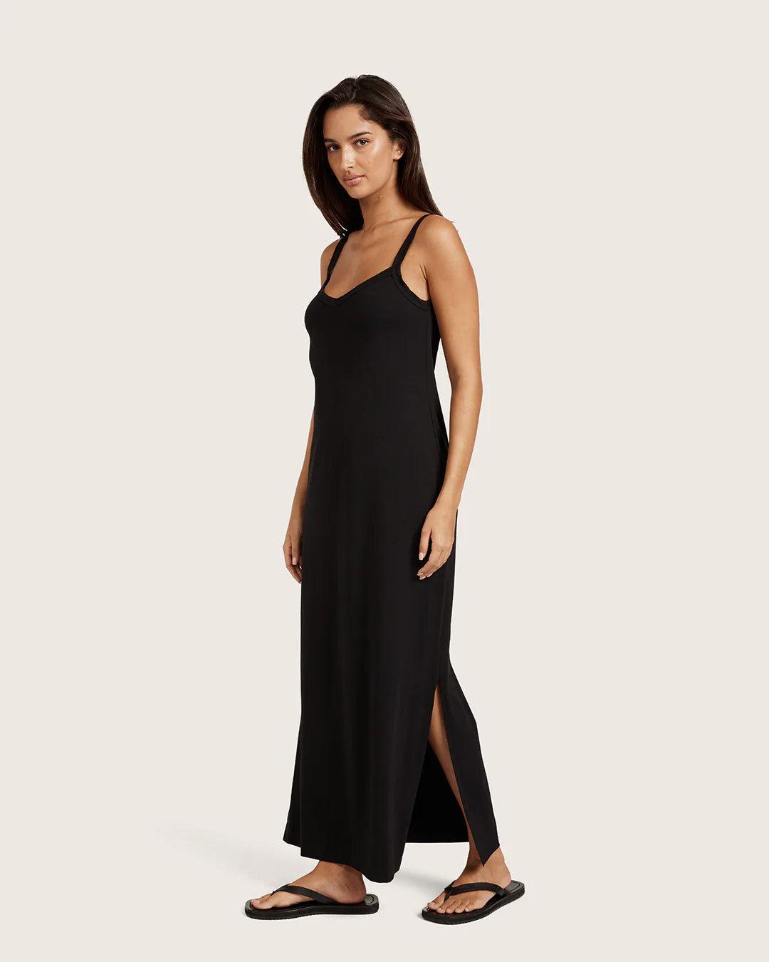 V-Neck Slip Dress