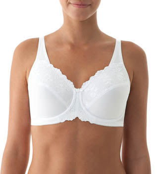 Embroidered Minimiser Bra