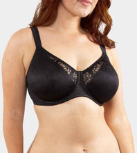 Load image into Gallery viewer, Triumph 10154651 Lacy Minimiser Bra Black
