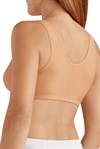 Amoena 2128 Frances Front Closure Mastectomy Wire Free Nude