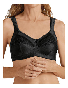 Amoena 44114 Isadora Wirefree Mastectomy Soft Bra Black