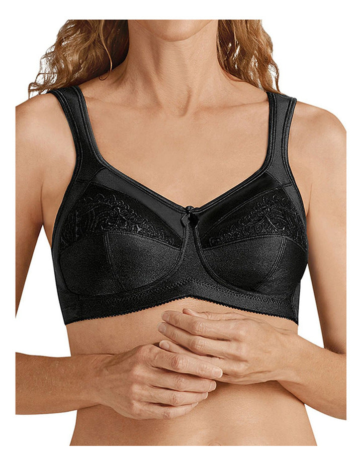 Amoena 44114 Isadora Wirefree Mastectomy Soft Bra Black
