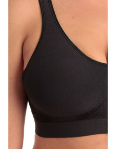 Playtex Y1124H Comfort Revolution Contour Wirefree Bra Black